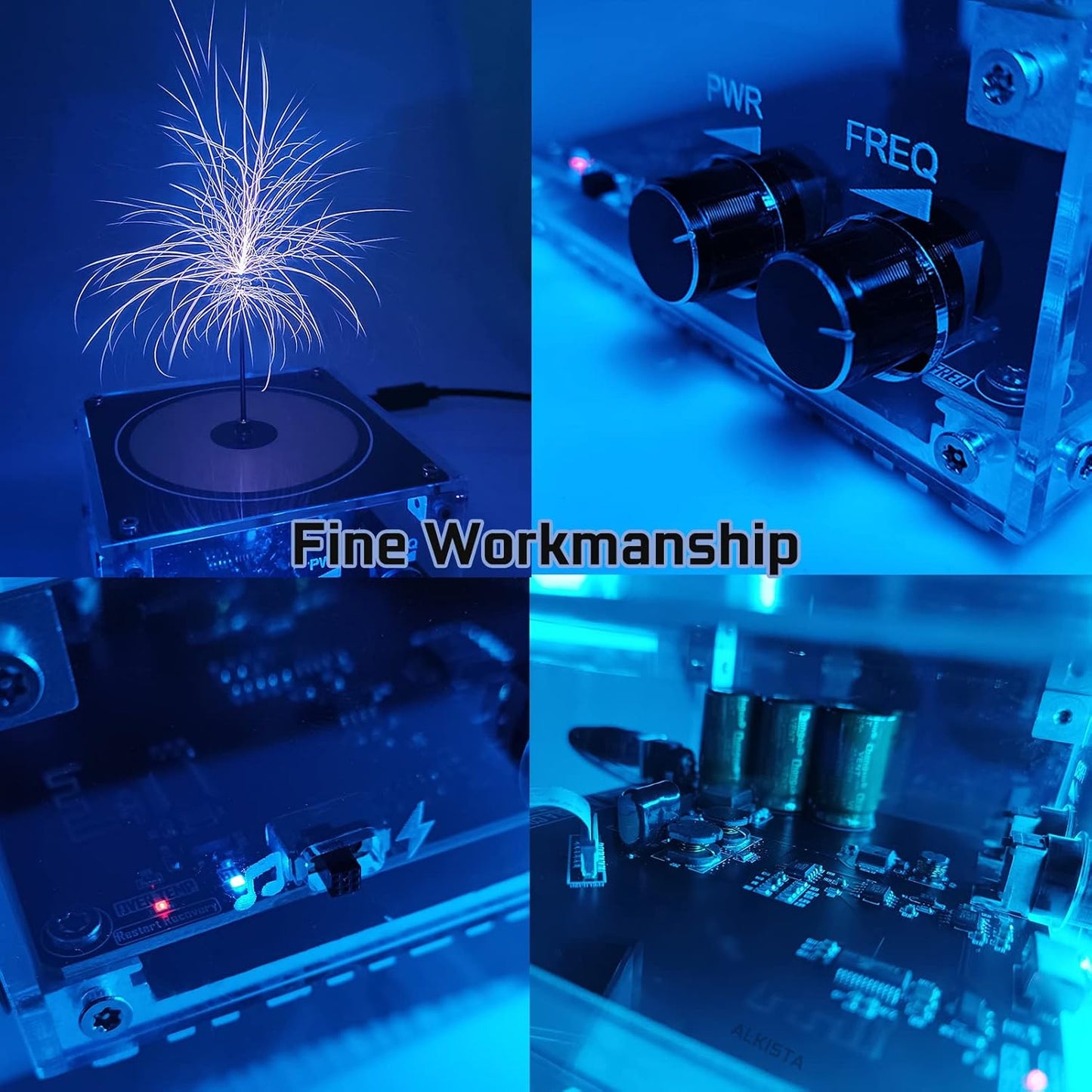 cool tesla coil musical speaker plasma storm cool desktop gadgets