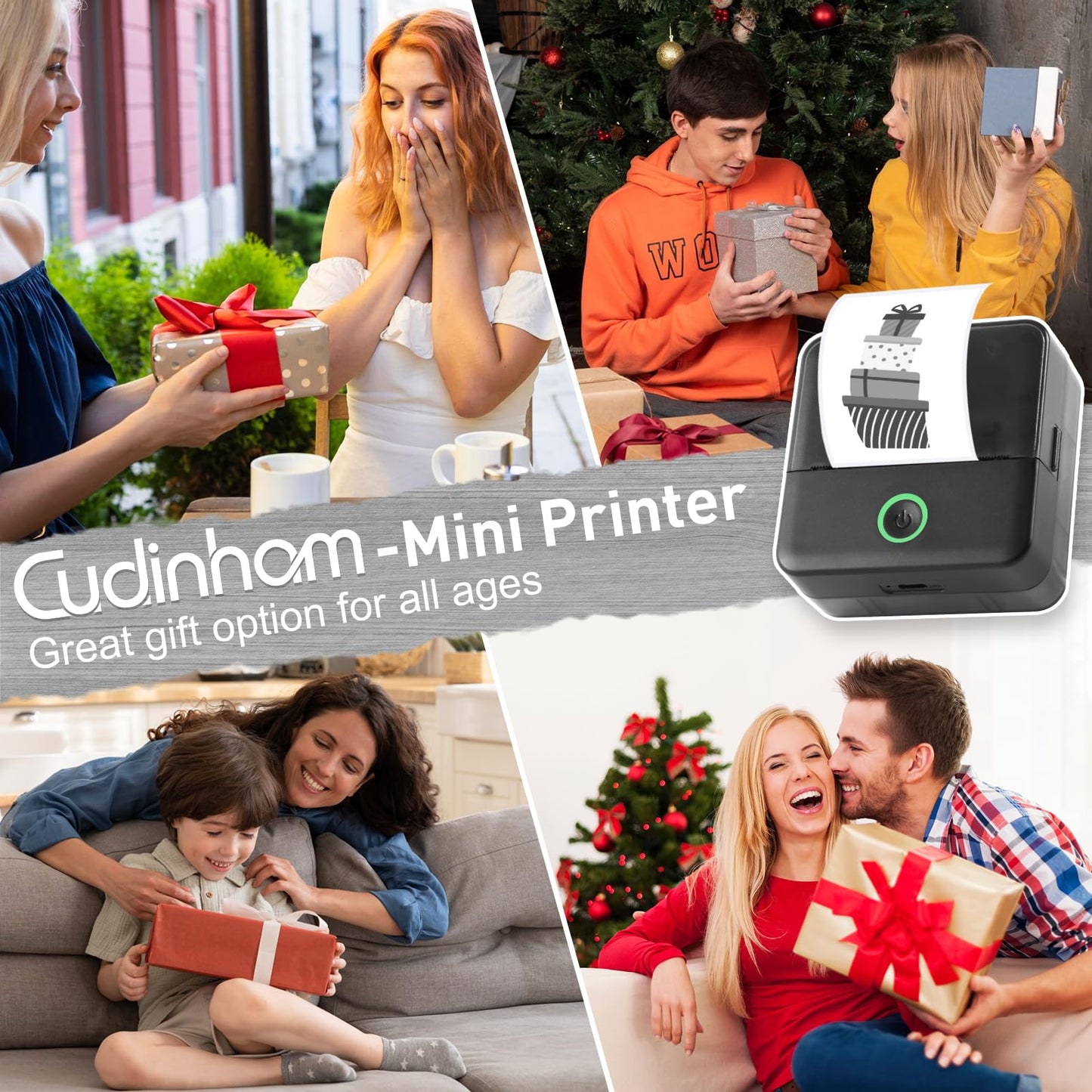 mini printer bluetooth can connect from phone and print pictures