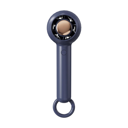 handheld mini fan with ice cooling 4 speeds adjustable personal fan