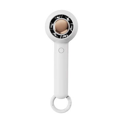 handheld mini fan with ice cooling 4 speeds adjustable personal fan
