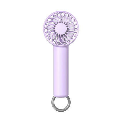 handheld mini fan with ice cooling 4 speeds adjustable personal fan