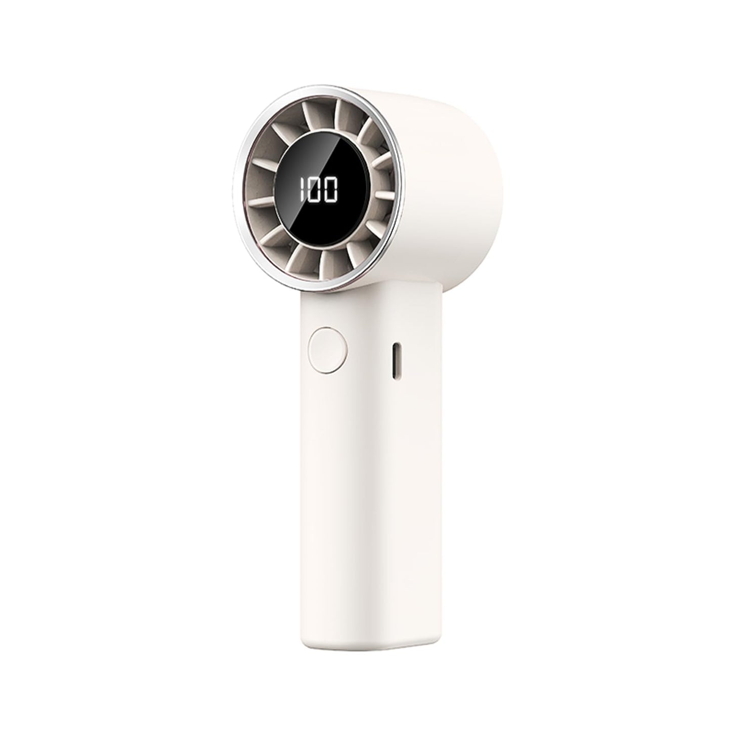 handheld mini fan with ice cooling 4 speeds adjustable personal fan