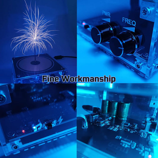 cool tesla coil musical speaker plasma storm cool desktop gadgets