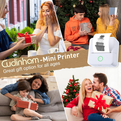 mini printer bluetooth can connect from phone and print pictures