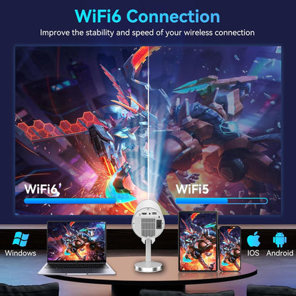 smart mini projecter 1080p 4K for iphone and android