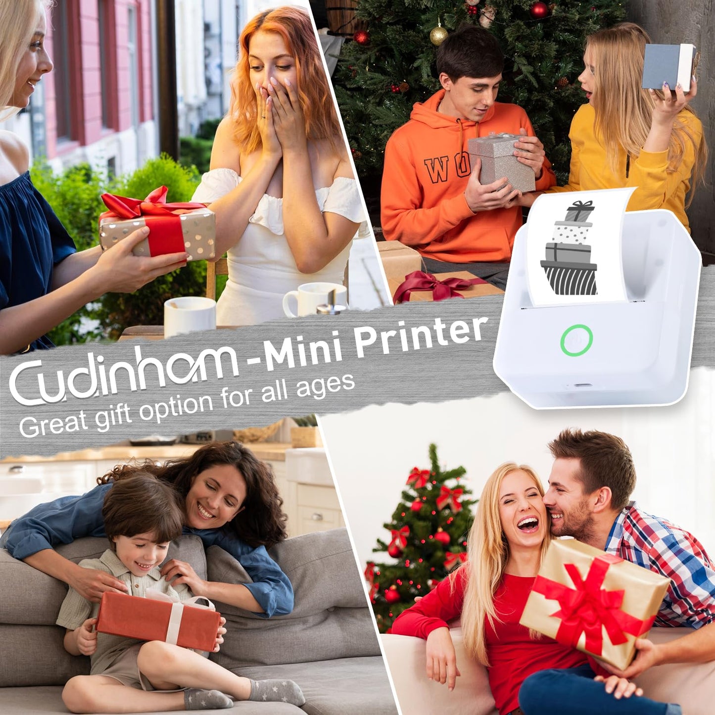 mini printer bluetooth can connect from phone and print pictures